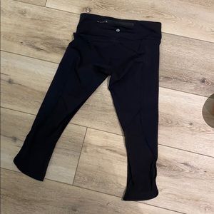 Lululemon cropped mesh leggings
